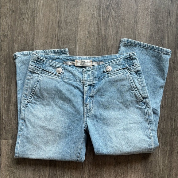 Levi's Blue Straight Leg Jeans Classic Denim - Picture 1 of 8